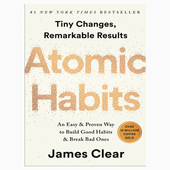 Atomic habits, tiny changes remarkable results book by James clear