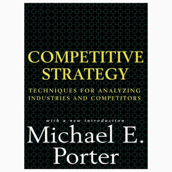 Competitive strategy book by Michael E Porter