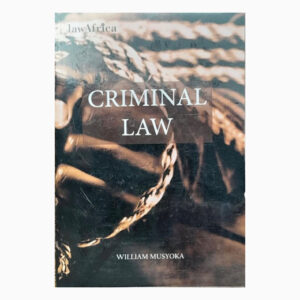 Criminal law book by William Musyoka