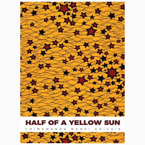 Half a yellow sun book by Chimamanda Ngozi Adichie