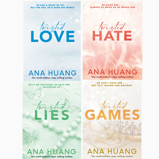 Set of 3 book Twisted Games + Twisted Love +Twisted Hate (Paperback, ANA  HUANG).