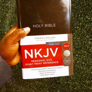 NKJV Large print bible by thomas nelson