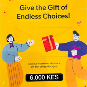 Kibanga Gift Card - Give the Gift of Endless Choices! (6,000KES)