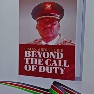 Beyond the call of duty book by Omar Abdi Shurie