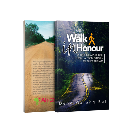 Walk in honour by Deng Garang Bul