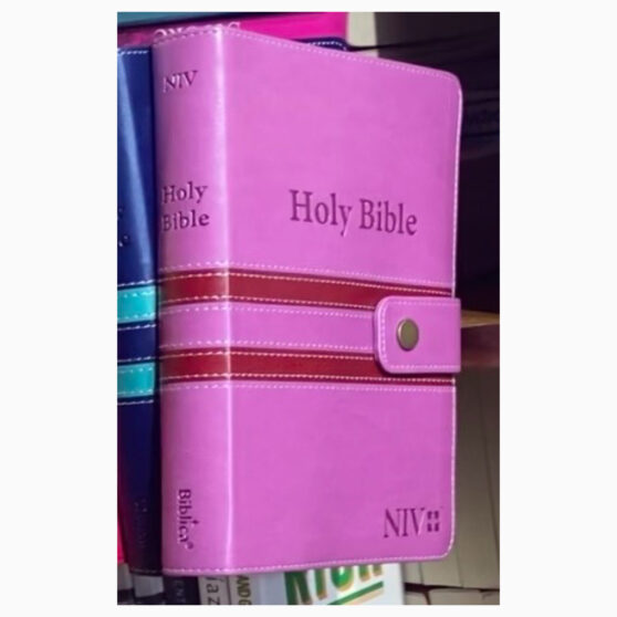 NIV Holy Bible Women Pressbutton (BIBLICA)