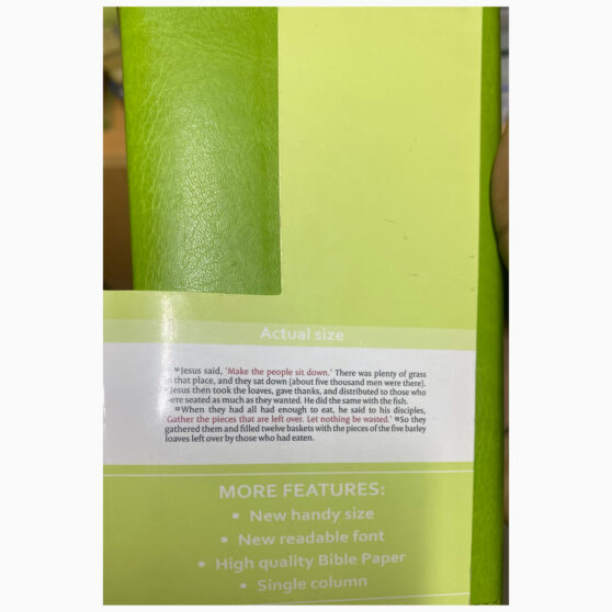 NIV TRIM LINE BIBLE SOCIETY OF KENYA (BIBLICA) Special features anglicised translation words of christ in red single column 