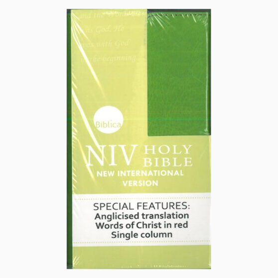 NIV TRIM LINE BIBLE SOCIETY OF KENYA (BIBLICA) Special features anglicised translation words of christ in red single column 