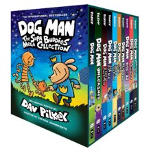 Dog Man The Supa Buddies Mega 10 Book Collection By Dav Pilkey, Stuart Lynch