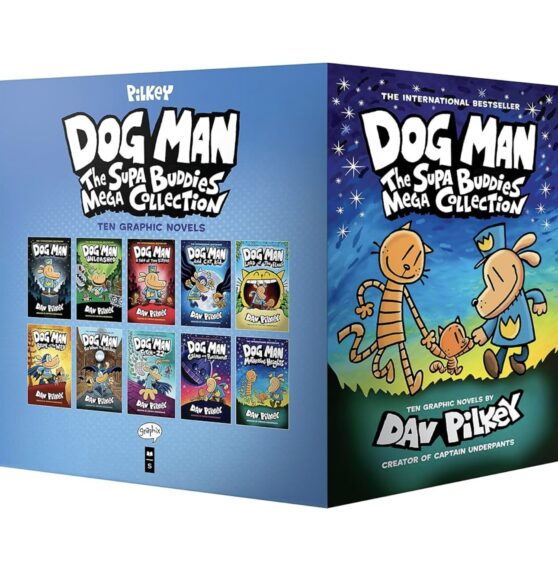 Dog Man The Supa Buddies Mega 10 Book Collection By Dav Pilkey, Stuart Lynch
