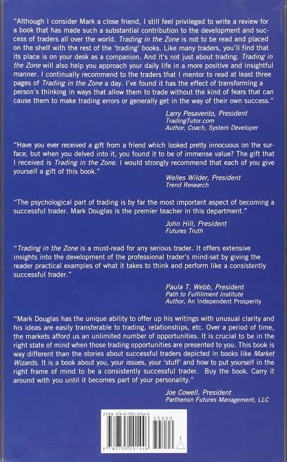 Trading in the Zone by Mark Douglas