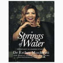 Springs of Water: Opportunity in a Barren Situation by Dr Esther Muchemi