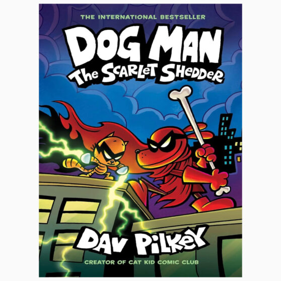 Dog Man The Scarlet Shedder: A Graphic Novel (Dog Man #12) by Pilkey, Dav