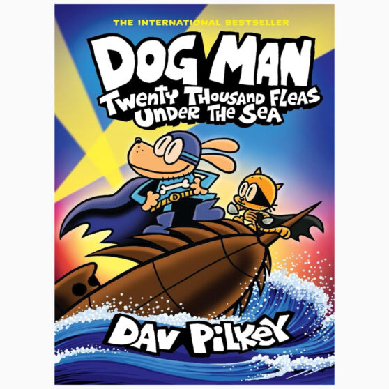 Dog Man Twenty Thousand Fleas Under the Sea: A Graphic Novel (Dog Man #11) by Pilkey, Dav