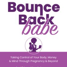 Bounce Back Babe Book cover, front, By Claire Munde