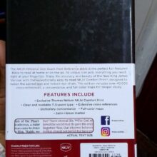 NKJV, Reference Bible, Personal Size Giant Print, Leathersoft, Blue, Red Letter, Comfort Print: Holy Bible, New King James Version Leather