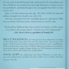 The Prayer of Jabez by Bruce Wilkinson (Hardback)