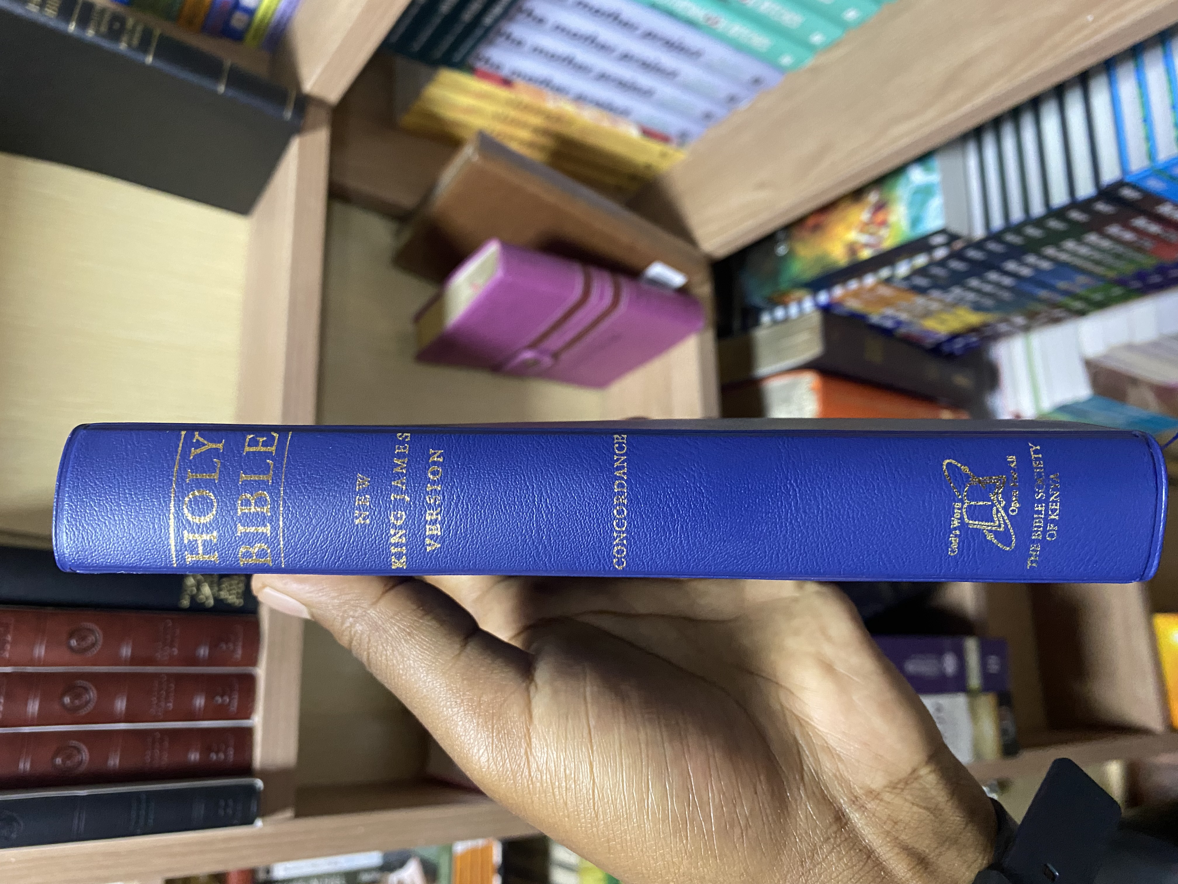 New King James Version (NKJV) Holy Bible - Concordance - Bible Society (Various colours)