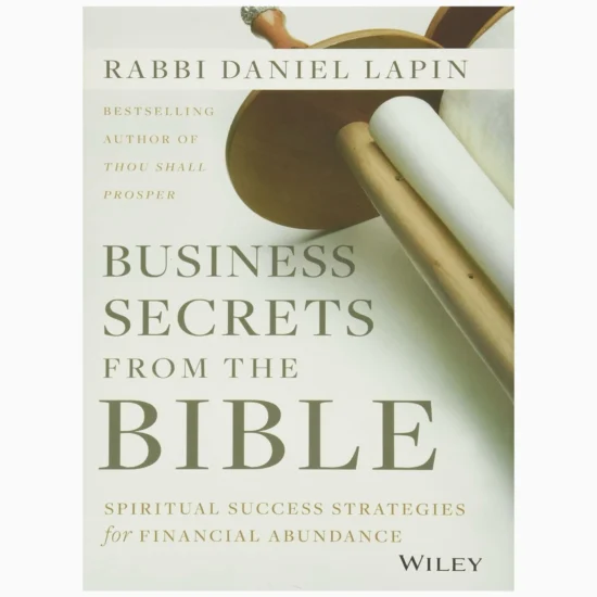 business secrets from the bible book by rabbi